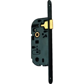 Serrure à larder 1 point 240 NF bec-de-cane axe 40 mm noire