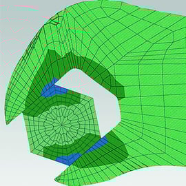 Pince et clé à la fois chromée avec manche bimatière