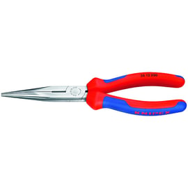 Pince à bec cigogne demi rond avec manche bimatière 200 mm