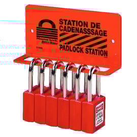 Support cadenas de consignation S1506 pour 6 à 8 cadenas