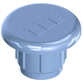 Bouchon pour paumelle universelle - blanc