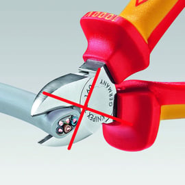Pince coupe-câble isolé 1000V 95 16 165 - Capacité de coupe : 50 mm - Longueur totale : 165 mm