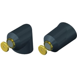 Butoir de porte magnétique modulaire composite gris force 35 kg