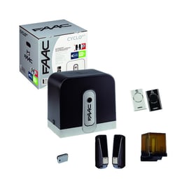 Motorisation pour portail coulissant CYCLO INTEGRAL - 800KG.