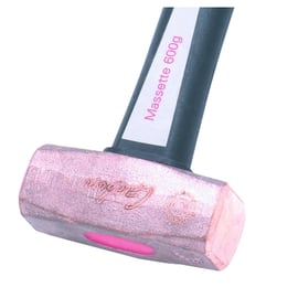 Massette tête 100 % cuivre avec manche quadri-matière Nertech