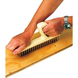 Brosse à main rabot - acier souple - 4 rangs