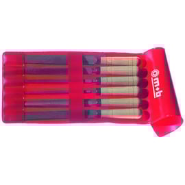 Lime avec manche en bois 100 mm Jeu de 6 pièces