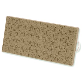 Platoir de nettoyage en polyuréthane et mousse quadrillé 34 x 17 cm