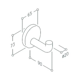 Porte-cintre GH78 nylon