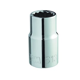 Douille courte 1/2" 12 pans S