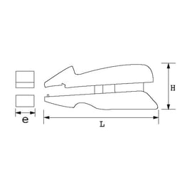 Pince à dénuder et à dégainer pour câble rond