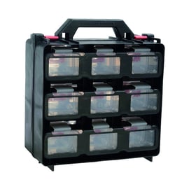 Boîte de rangement vide avec 14 compartiments démontables - 300 x 350 x 145 mm