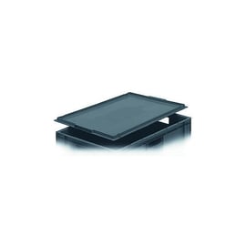 Couvercle Europe 61060 gris - 600 x 400 x 30 mm
