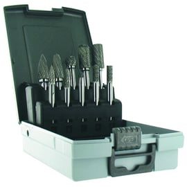 Coffret de 10 fraises-limes carbure - Plage de diamètres 6 à 12 mm