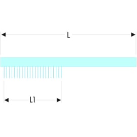 Brosse à décaper 1830.3 - longueur 190mm