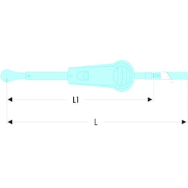 Clé dynamométrique à grande capacité K