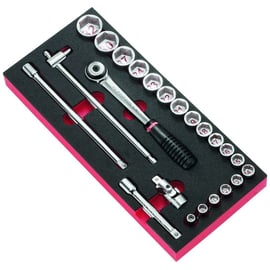Module pour servante de cliquet et douilles 1/2" MODM.S1APB de 23 pièces