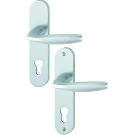 Ensemble sur petite plaque NEW-YORK inox F9