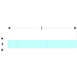 Burin extra plat 259 - 235 x 26 mm