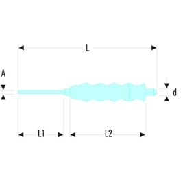 Pointeau standard gainé 255.G