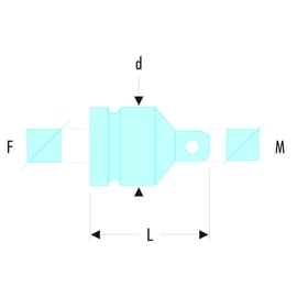 Augmentateur IMPACT NK.232A - 68 mm - 3/4" - 1"