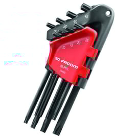 Étui de 8 clés mâles Torx® 89.JP8AL T10 à T45