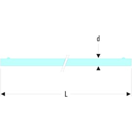 Broche pour cliquet K.125A - 3/4" - 425 mm