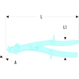 Cisaille grignoteuse 26 cm