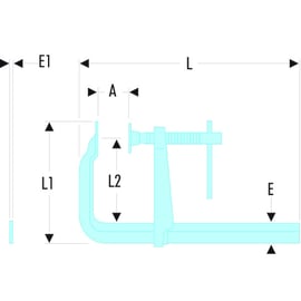Serre-joint à vis 274