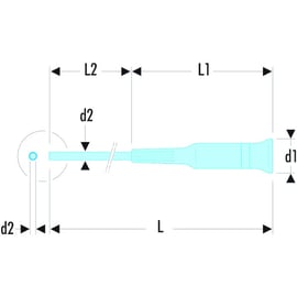 Tournevis MICRO-TECH® plat AEF