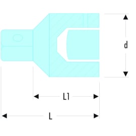 Réducteur M.230C - 25,4 mm - 1" - 3/4"