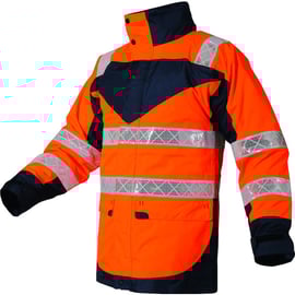 Veste haute visibilité CAP HORN 2 orange/bleue