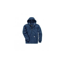 Sweat zippé K122 bleu