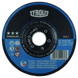 Meule à ébarber PREMIUM 27 Acier/Inox