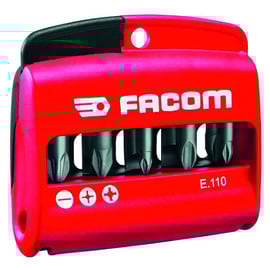 Coffret de 10 embouts de vissage Plat Pozidriv® Phillips® E.110PB