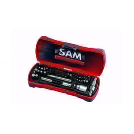 Coffret de 61 embouts de vissage 1/4"-5/16" E-112-J61 - 61 pièces