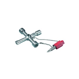 Clés pour coffret électrique - universelle à panneton double de 5 mm