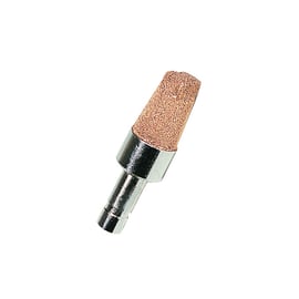 Silencieux encliquetbale 0671 - laiton nickelé - 6 mm