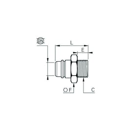 Embout pour coupleur pneumatique 2294 12