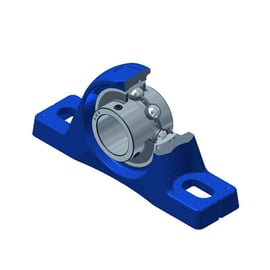 Palier complet auto-aligneur à semelle UCPLE - 55 mm