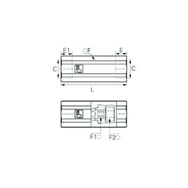Clapet anti-retour réglable série 7930 - femelle - G1/4" - laiton nickelé - 7930 13 13