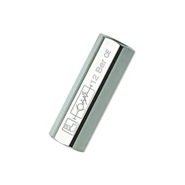 Clapet anti-retour réglable série 7930 - femelle - G1/4" - laiton nickelé - 7930 13 13