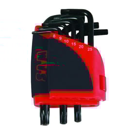 Étui de 9 clés mâles Resistorx® 59-R9A - TT8 à TT40