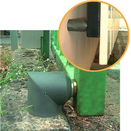 Butoir de porte magnétique modulaire composite