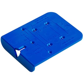 Gabarit de perçage pour charnières SENSYS et INTERMAT et plaque de montage