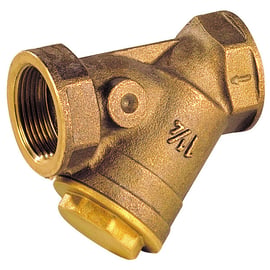 Filtre à tamis bronze en Y femelle 202