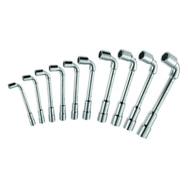 Jeu de 10 clés à pipe 6 x 12 pans