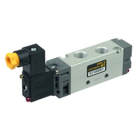 Distributeur electropneumatique à tiroir série 521 - 5/2 - monostable - G1/4 - 24 VCA