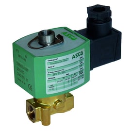 Électrovanne série 314 - D=3,2 mm - 3/2 - NF - G1/4" - Type de commande directe,manuelle - 24 VDC - E314K036S1N01F1