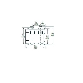 Châssis ControlLogix série 1756-A - 4 emplacements - 1756-A4